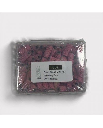 Mini emeri 100pcs grain 80