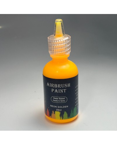 Airbrush-néon golden